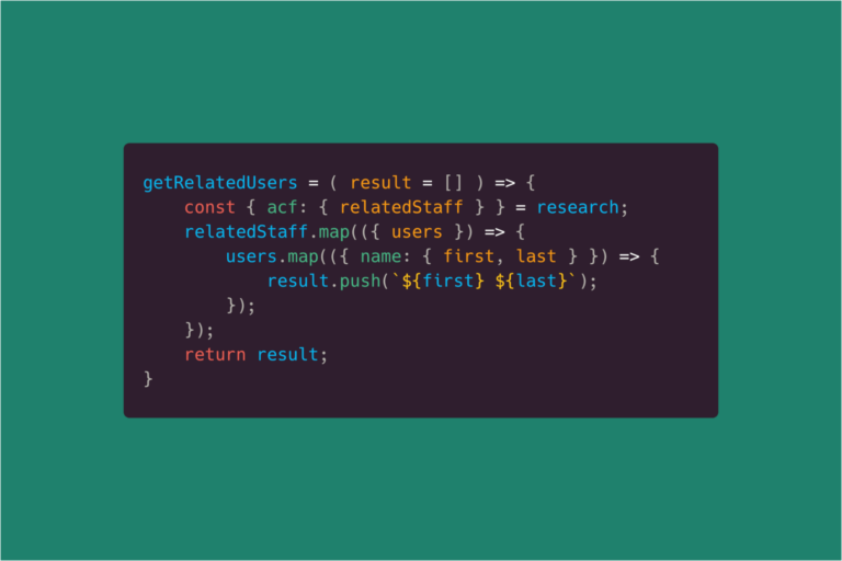 Javascript Destructuring