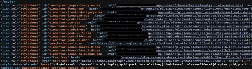 page builder bloated scripts